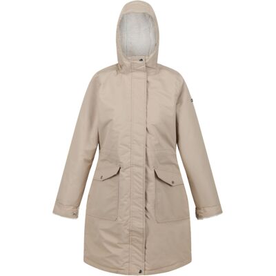 (16 UK, Barleycorn/Light Vanilla) Regatta Womens/Ladies Romine Waterproof Parka (16 UK, Barleycorn/Light Vanilla) Regatta Womens/Ladies Romine Waterproof Parka