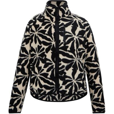 (14 UK, Beige) Regatta Womens/Ladies Frankie Abstract Floral Full Zip Fleece Jac (14 UK, Beige) Regatta Womens/Ladies Frankie Abstract Floral Full Zip Fleece Jac