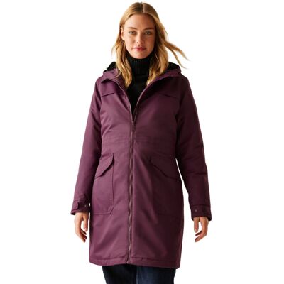 (12, Fig(Black)) Regatta Womens RomineII Breathable Waterproof Parka Jacket (12, Fig(Black)) Regatta Womens RomineII Breathable Waterproof Parka Jacket