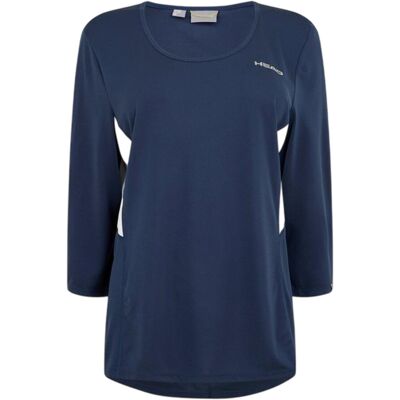 Head Womens/Ladies Club Scoop Neck 3/4 Sleeve T-Shirt Head Womens/Ladies Club Scoop Neck 3/4 Sleeve T-Shirt