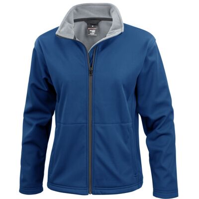 (M, Navy Blue) Result Core Ladies Soft Shell Jacket (M, Navy Blue) Result Core Ladies Soft Shell Jacket