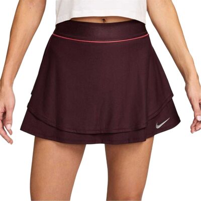 (10 UK, Burgundy) Nike Womens/Ladies New York Grand Slam Fitted Skirt (10 UK, Burgundy) Nike Womens/Ladies New York Grand Slam Fitted Skirt