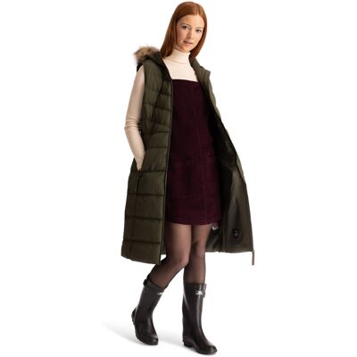 (16, Dark Vine) Trespass Women's Padded Gilets - Audrey Gilet (16, Dark Vine) Trespass Women's Padded Gilets - Audrey Gilet