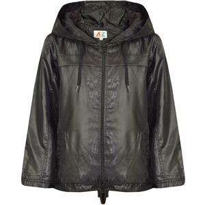 a2zkids (5-6 Years, Black) Girls Boys Raincoats Jackets Cagoule Lightweight Jacket Hoode a2zkids (5-6 Years, Black) Girls Boys Raincoats Jackets Cagoule Lightweight Jacket Hoode