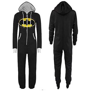 Unbranded (XL) Unisex Batman Print Hooded Zip Front All In One Piece Onesie Jumpsuit Unbranded (XL) Unisex Batman Print Hooded Zip Front All In One Piece Onesie Jumpsuit