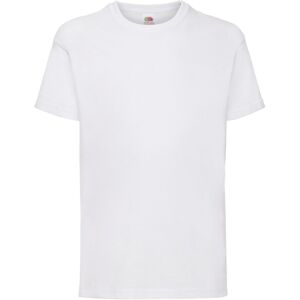 Fruit Of The Loom (White, 03-Apr) Childrens Valueweight T-Shirt Fruit Of The Loom (White, 03-Apr) Childrens Valueweight T-Shirt