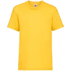 Fruit Of The Loom (Yellow, Dec-13) Childrens Valueweight T-Shirt Fruit Of The Loom (Yellow, Dec-13) Childrens Valueweight T-Shirt