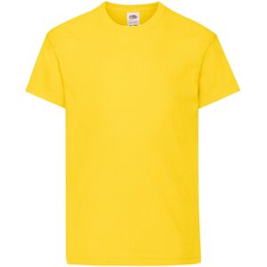 (12-13 Years, Yellow) Fruit Of The Loom Childrens/Kids Original Short Sleeve T-S (12-13 Years, Yellow) Fruit Of The Loom Childrens/Kids Original Short Sleeve T-S