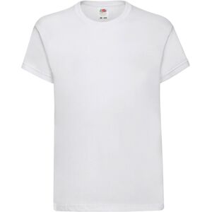 (12-13 Years, White) Fruit Of The Loom Childrens/Kids Original Short Sleeve T-Sh (12-13 Years, White) Fruit Of The Loom Childrens/Kids Original Short Sleeve T-Sh