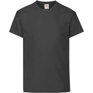 (5-6 Years, Black) Fruit Of The Loom Childrens/Kids Original Short Sleeve T-Shir (5-6 Years, Black) Fruit Of The Loom Childrens/Kids Original Short Sleeve T-Shir