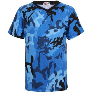 a2zkids (11-12 Years, Camo Blue) Kids Boys Girls Basic T Shirt V Crew Neck 2-13 a2zkids (11-12 Years, Camo Blue) Kids Boys Girls Basic T Shirt V Crew Neck 2-13