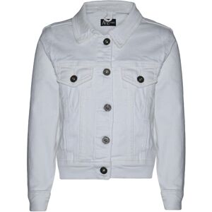 a2zkids (9-10 Years, White) Kids White Jean Denim Jacket Coats For Girls 3-13 a2zkids (9-10 Years, White) Kids White Jean Denim Jacket Coats For Girls 3-13