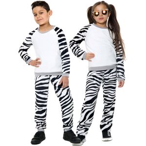 a2zkids (11-12 Years, Zebra) Girls Boys Zebra Print Sleeve Pyjamas Sleepsuit a2zkids (11-12 Years, Zebra) Girls Boys Zebra Print Sleeve Pyjamas Sleepsuit