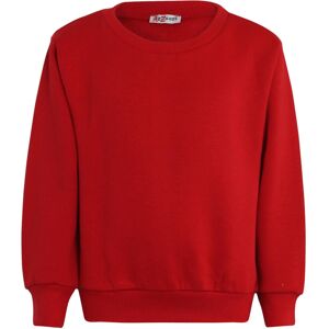 a2zkids (9-10 Years, Red) Girls Boys Plain Jumper Crew Neck Sweatshirt 5-13 a2zkids (9-10 Years, Red) Girls Boys Plain Jumper Crew Neck Sweatshirt 5-13