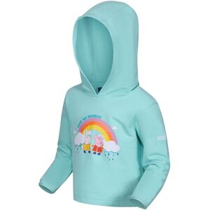 (6-12M, Aruba Blue) Regatta Kids Peppa Pig Graphic Print Pullover Sweatshirt Hoo (6-12M, Aruba Blue) Regatta Kids Peppa Pig Graphic Print Pullover Sweatshirt Hoo