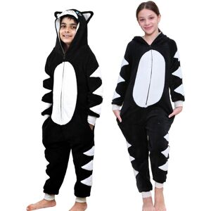 a2zkids (3-4 Years, Black) Unisex Fleece Onesie Black Cat Pyjamas Jumpsuit a2zkids (3-4 Years, Black) Unisex Fleece Onesie Black Cat Pyjamas Jumpsuit
