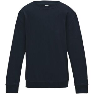 True Face (11/12 Years, Navy) Kids Sweatshirt Crew Neck Plain Lightweight Jumper True Face (11/12 Years, Navy) Kids Sweatshirt Crew Neck Plain Lightweight Jumper
