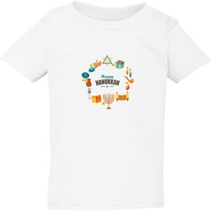 Gildan (XL / 5T / 4-5 YO) Happy Hanukkah Jewish Festival Judaism White Kids Boys Girls Gildan (XL / 5T / 4-5 YO) Happy Hanukkah Jewish Festival Judaism White Kids Boys Girls