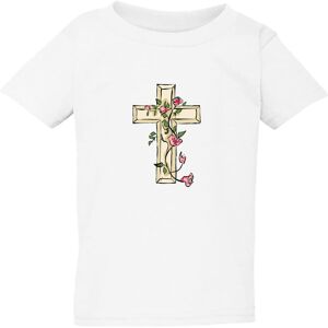 Gildan (Medium / 3T / 2-3 YO) Jesus Cross Good Friday Rose Christian White Kids Boys Gi Gildan (Medium / 3T / 2-3 YO) Jesus Cross Good Friday Rose Christian White Kids Boys Gi