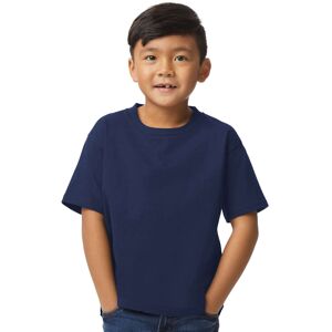 (3-4 Years, Navy) Gildan Childrens/Kids Midweight Soft Touch T-Shirt (3-4 Years, Navy) Gildan Childrens/Kids Midweight Soft Touch T-Shirt