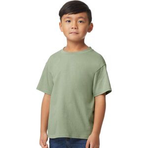 (3-4 Years, Sage) Gildan Childrens/Kids Midweight Soft Touch T-Shirt (3-4 Years, Sage) Gildan Childrens/Kids Midweight Soft Touch T-Shirt