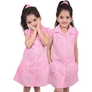 a2zkids (9-10 Years, Baby Pink) Girls School Uniform 2 Pack Pleated Gingham Dress a2zkids (9-10 Years, Baby Pink) Girls School Uniform 2 Pack Pleated Gingham Dress