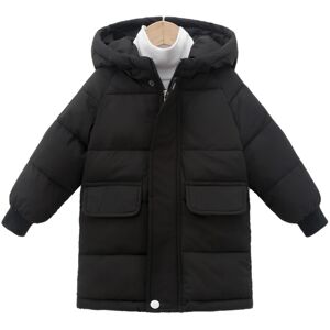 Xcsgsra (Black, 7-8 Years) Girls Kids Coat Winter Warm Hooded Parka Jacket Xcsgsra (Black, 7-8 Years) Girls Kids Coat Winter Warm Hooded Parka Jacket