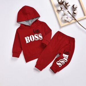 SKESRJTOP ( Red, 18-24 Months) Kids Toddler Boys Girls Hooded Tracksuit Jumper Tops+Pan SKESRJTOP ( Red, 18-24 Months) Kids Toddler Boys Girls Hooded Tracksuit Jumper Tops+Pan