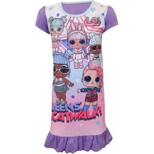 L.O.L. Surprise! (2-3 Years, Lilac) LOL Surprise Childrens Girls Queens Of The Catwalk Nightdress L.O.L. Surprise! (2-3 Years, Lilac) LOL Surprise Childrens Girls Queens Of The Catwalk Nightdress