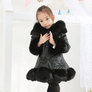 CLOSKYE ( Black, 9-10 Years) Girls Kids Padded Quilted Winter Coat Jacket Fur Hooded CLOSKYE ( Black, 9-10 Years) Girls Kids Padded Quilted Winter Coat Jacket Fur Hooded
