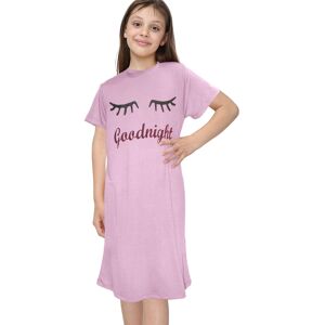 a2zkids (9-10 Years, Good Night Baby Pink) Girls Night Dress Nightgown Sleepwear Nightie a2zkids (9-10 Years, Good Night Baby Pink) Girls Night Dress Nightgown Sleepwear Nightie