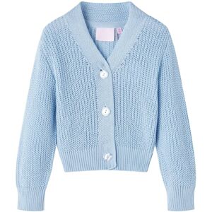 VidaXL (116) Kids' Cardigan Long Sleeve Coats Toddler Children Knit Sweater Knitted Blu VidaXL (116) Kids' Cardigan Long Sleeve Coats Toddler Children Knit Sweater Knitted Blu