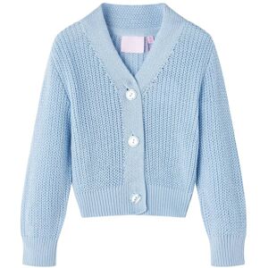 VidaXL (92) Kids' Cardigan Long Sleeve Coats Toddler Children Knit Sweater Knitted Blue VidaXL (92) Kids' Cardigan Long Sleeve Coats Toddler Children Knit Sweater Knitted Blue
