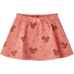VidaXL (128) Kids' Skirt Girl's Skater Skirt Kids Short Skirt Squirrels Print Old Rose VidaXL (128) Kids' Skirt Girl's Skater Skirt Kids Short Skirt Squirrels Print Old Rose