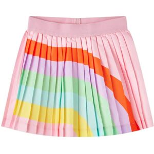 VidaXL (128) Kids' Pleated Skirt Girls' Short Skirt Skater Skirt Rainbow Print Light Pi VidaXL (128) Kids' Pleated Skirt Girls' Short Skirt Skater Skirt Rainbow Print Light Pi