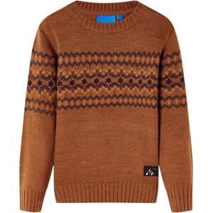 VidaXL (cognac, 128) Kids' Sweater Children Toddler Pullover Sweatshirt Kids' Tops Knit VidaXL (cognac, 128) Kids' Sweater Children Toddler Pullover Sweatshirt Kids' Tops Knit
