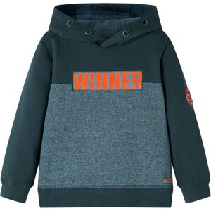 VidaXL (92) Kids' Hooded Sweatshirt Children Pull Over Hoodie Winner Print Dark Green VidaXL (92) Kids' Hooded Sweatshirt Children Pull Over Hoodie Winner Print Dark Green