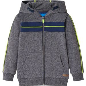 VidaXL (104) Kids' Hooded Sweatshirt Children with Zip Kids Hoodie Jacket Grey Melange VidaXL (104) Kids' Hooded Sweatshirt Children with Zip Kids Hoodie Jacket Grey Melange