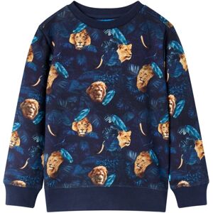 VidaXL (128) Kids' Sweatshirt Long Sleeves Toddler Pullover Top Lion and Plant Print Na VidaXL (128) Kids' Sweatshirt Long Sleeves Toddler Pullover Top Lion and Plant Print Na