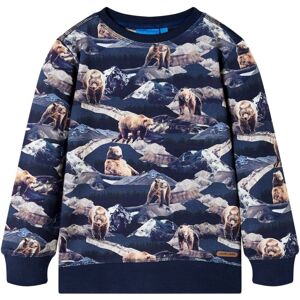 VidaXL (104) Kids' Sweatshirt Long Sleeves Toddler Tops Pullover Kids' Top Bear Print N VidaXL (104) Kids' Sweatshirt Long Sleeves Toddler Tops Pullover Kids' Top Bear Print N
