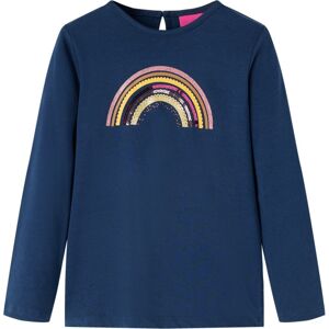 VidaXL (navy blue, 92) Kids' T-shirt with Long Sleeves Children's T Shirt Tops Tee Rain VidaXL (navy blue, 92) Kids' T-shirt with Long Sleeves Children's T Shirt Tops Tee Rain