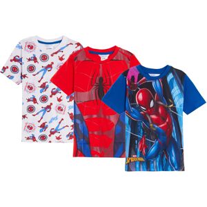 (9-10 Years) Boys 3 Pack Spiderman T-Shirts Kids Marvel Dress Up Tops Short Slee (9-10 Years) Boys 3 Pack Spiderman T-Shirts Kids Marvel Dress Up Tops Short Slee