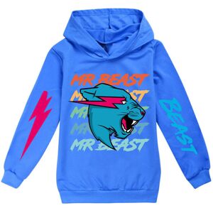 Unbranded (7-8 Years, Navy Blue) Kids Boys Girls Mr Beast Lightning Cat Casual Hoodie Hood Unbranded (7-8 Years, Navy Blue) Kids Boys Girls Mr Beast Lightning Cat Casual Hoodie Hood