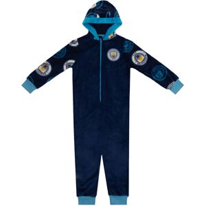 Manchester City F.C. (Navy Blue, 4-5 Years) Manchester City FC Boys Pyjamas All-In-One Loungewear Kid Manchester City F.C. (Navy Blue, 4-5 Years) Manchester City FC Boys Pyjamas All-In-One Loungewear Kid