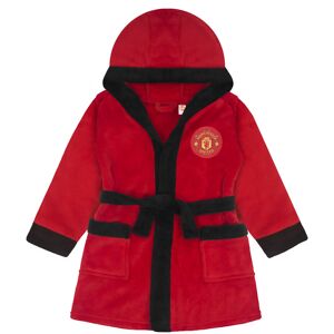 Manchester United Baby Dressing Gown Toddler Robe Hooded Fleece OFFICIAL Gift Manchester United Baby Dressing Gown Toddler Robe Hooded Fleece OFFICIAL Gift