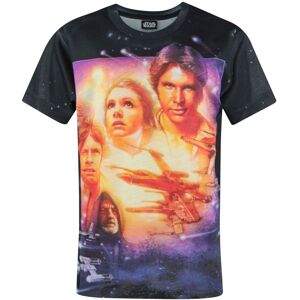 (9-10 Years) Star Wars Short Sleeved T-Shirt (Boys Black) (9-10 Years) Star Wars Short Sleeved T-Shirt (Boys Black)