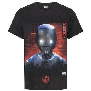 (11-12 Years) Star Wars Short Sleeved T-Shirt (Boys Black) (11-12 Years) Star Wars Short Sleeved T-Shirt (Boys Black)