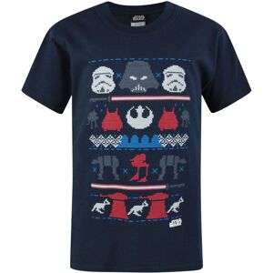Vanilla Underground Star Wars Boys Blue Darth Vader Stormtroopers T-Shirt - T-Shirt Vanilla Underground Star Wars Boys Blue Darth Vader Stormtroopers T-Shirt - T-Shirt