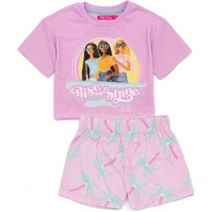 (5-6 Years) Barbie Short Sleeve Short Leg Pyjama Set (Girls Pink) (5-6 Years) Barbie Short Sleeve Short Leg Pyjama Set (Girls Pink)