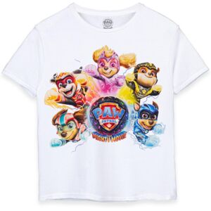 (7-8 Years) Paw Patrol Short Sleeved T-Shirt (Unisex Kids White) (7-8 Years) Paw Patrol Short Sleeved T-Shirt (Unisex Kids White)